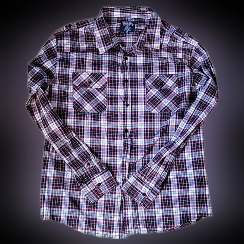EUC Blue Gear 3XL Button Up